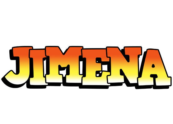 Jimena sunset logo