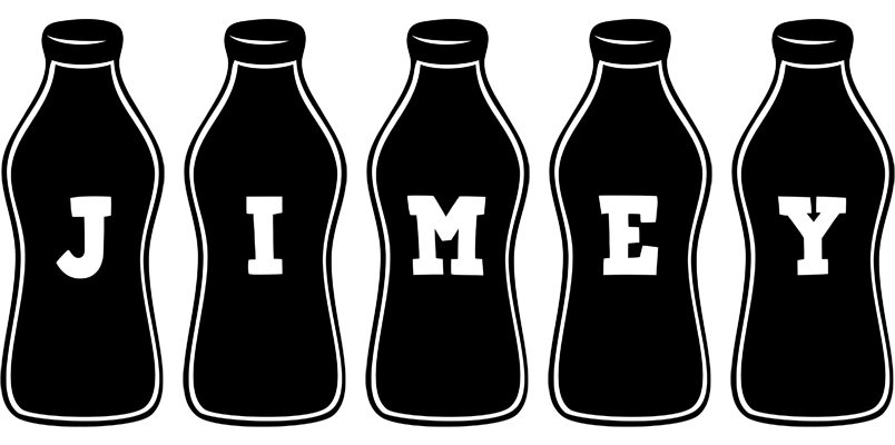 Jimey bottle logo