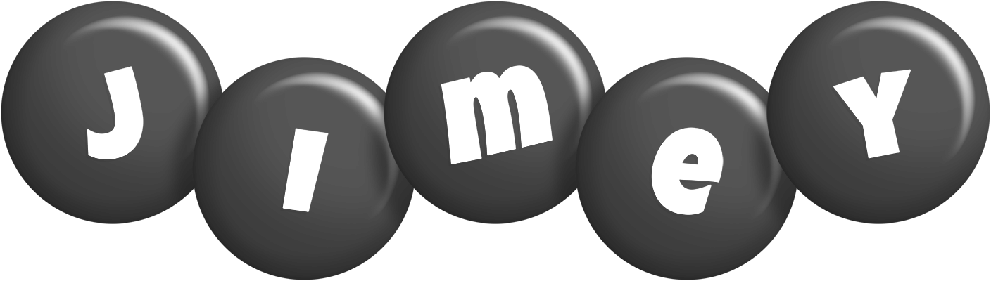Jimey candy-black logo