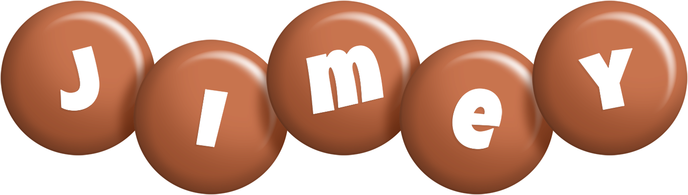 Jimey candy-brown logo