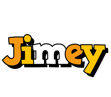 Jimey cartoon logo