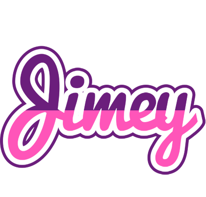 Jimey cheerful logo