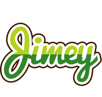 Jimey golfing logo