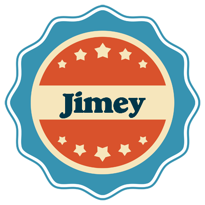 Jimey labels logo