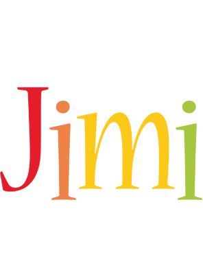 Jimi birthday logo