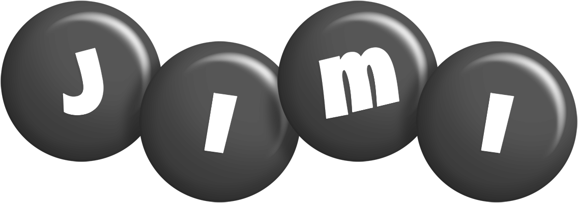 Jimi candy-black logo