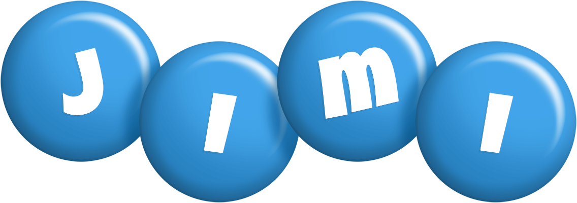 Jimi candy-blue logo