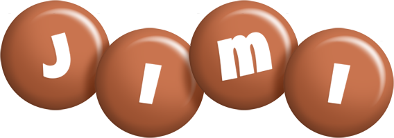 Jimi candy-brown logo