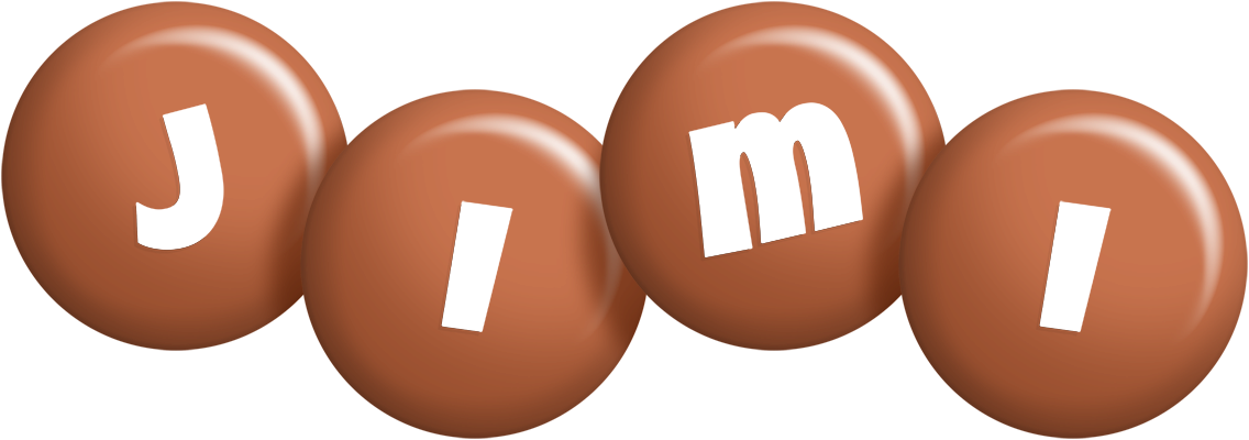 Jimi candy-brown logo