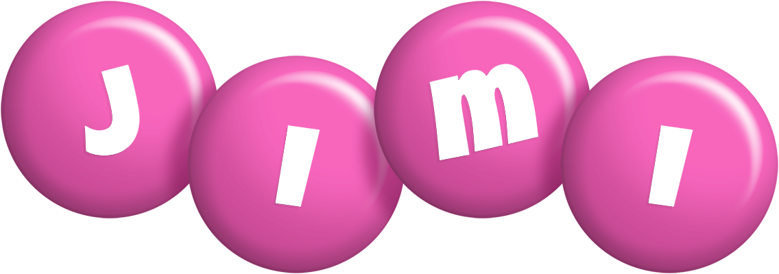 Jimi candy-pink logo