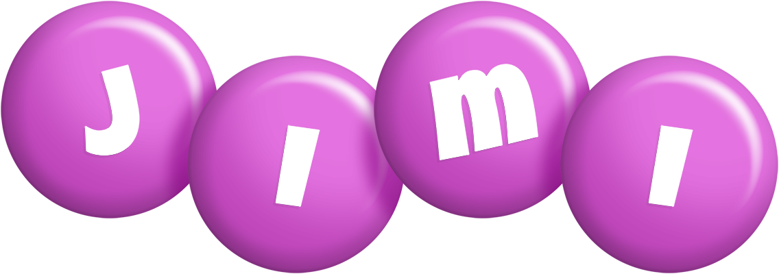 Jimi candy-purple logo