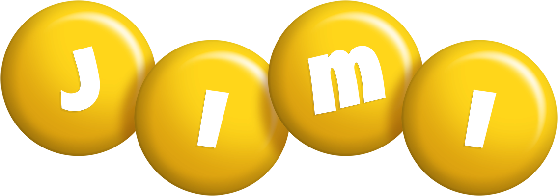 Jimi candy-yellow logo