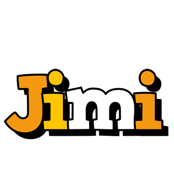 Jimi cartoon logo