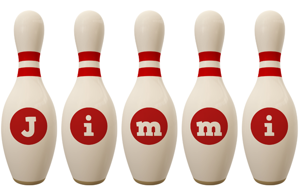 Jimmi bowling-pin logo