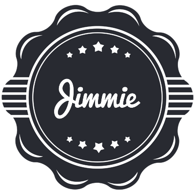Jimmie badge logo