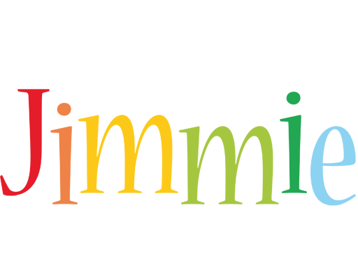 Jimmie birthday logo