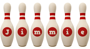 Jimmie bowling-pin logo