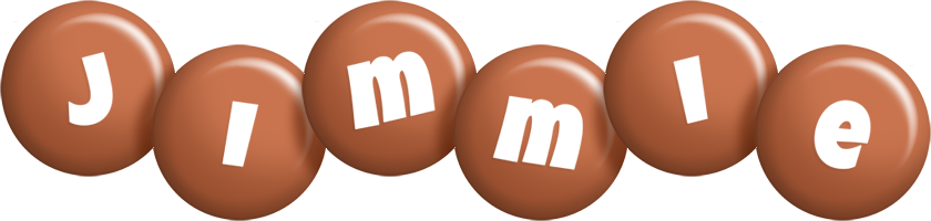 Jimmie candy-brown logo