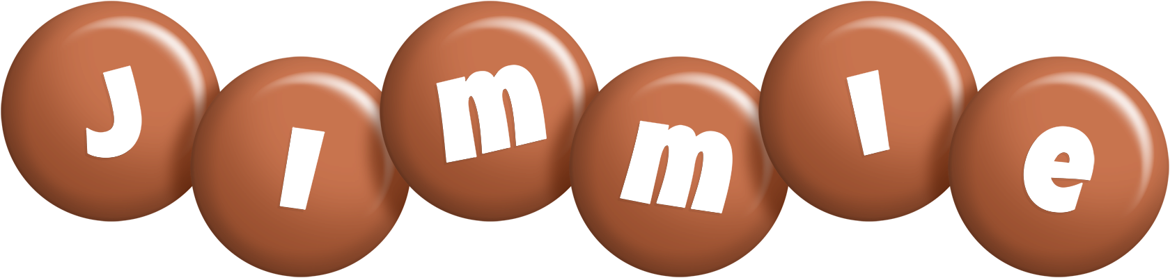 Jimmie candy-brown logo