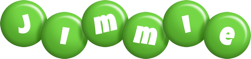 Jimmie candy-green logo