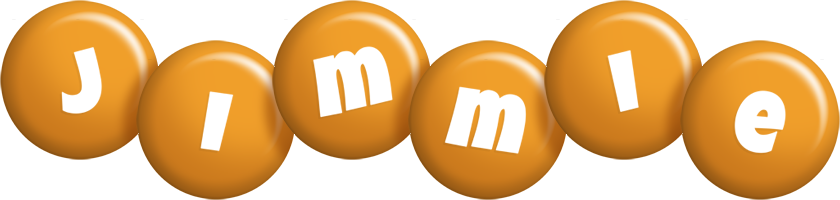 Jimmie candy-orange logo