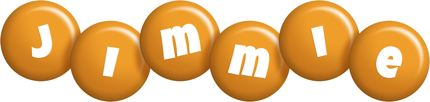Jimmie candy-orange logo
