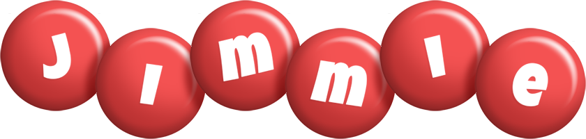 Jimmie candy-red logo