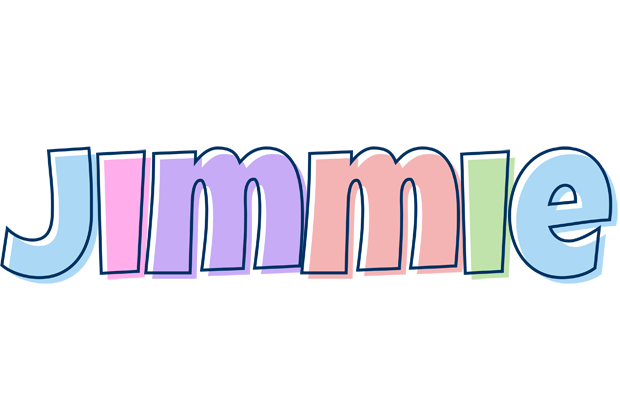 Jimmie pastel logo