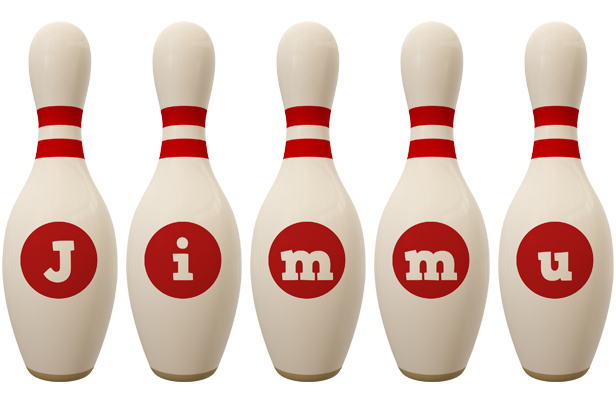 Jimmu bowling-pin logo