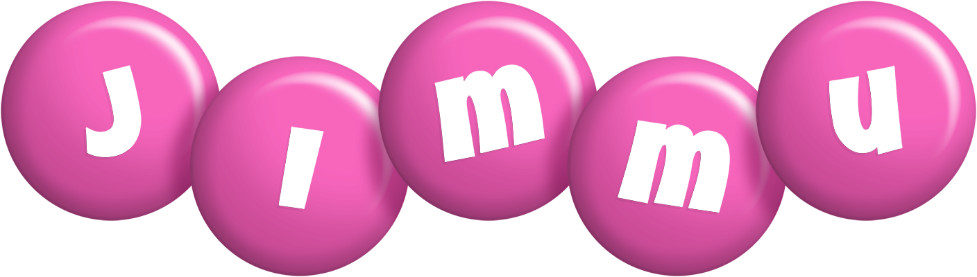 Jimmu candy-pink logo