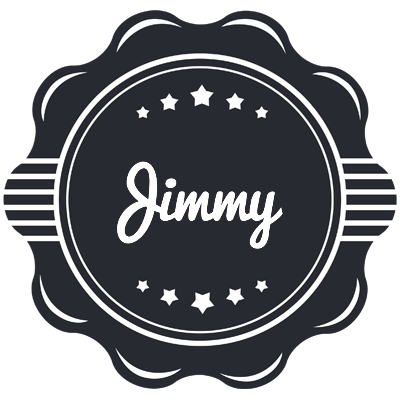Jimmy badge logo