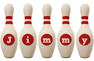Jimmy bowling-pin logo