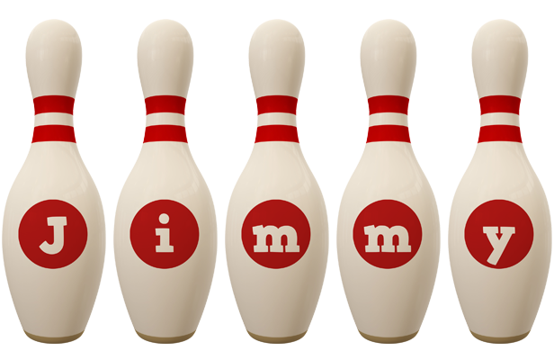 Jimmy bowling-pin logo