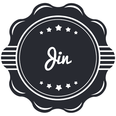Jin badge logo