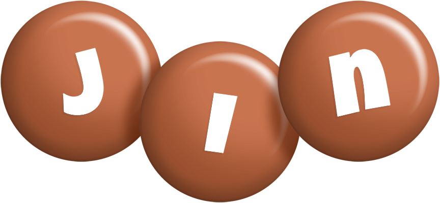 Jin candy-brown logo