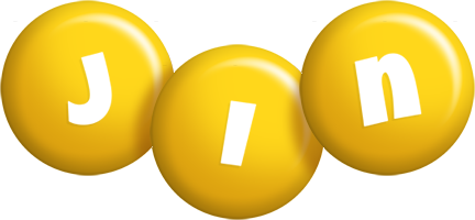 Jin candy-yellow logo