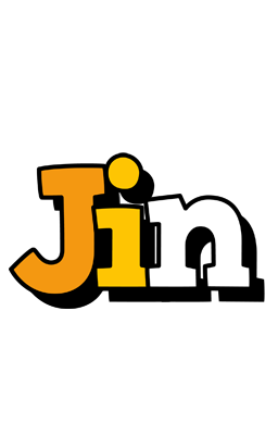 Jin cartoon logo