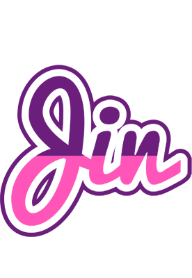 Jin cheerful logo