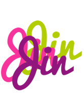 Jin flowers logo
