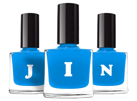 Jin glossy logo