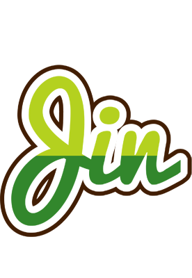 Jin golfing logo