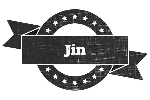 Jin grunge logo