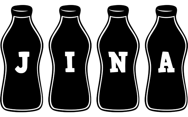 Jina bottle logo