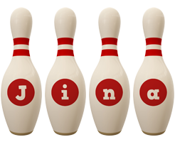 Jina bowling-pin logo