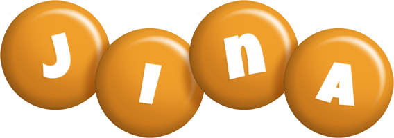 Jina candy-orange logo