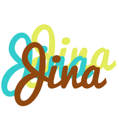 Jina cupcake logo