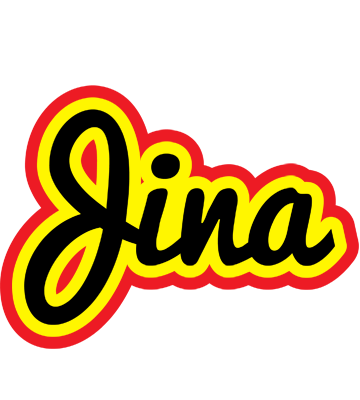 Jina flaming logo