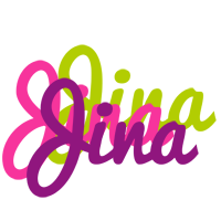 Jina flowers logo