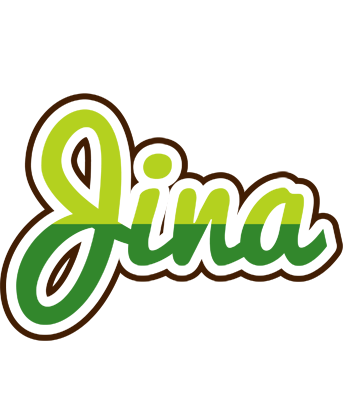 Jina golfing logo