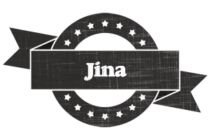 Jina grunge logo